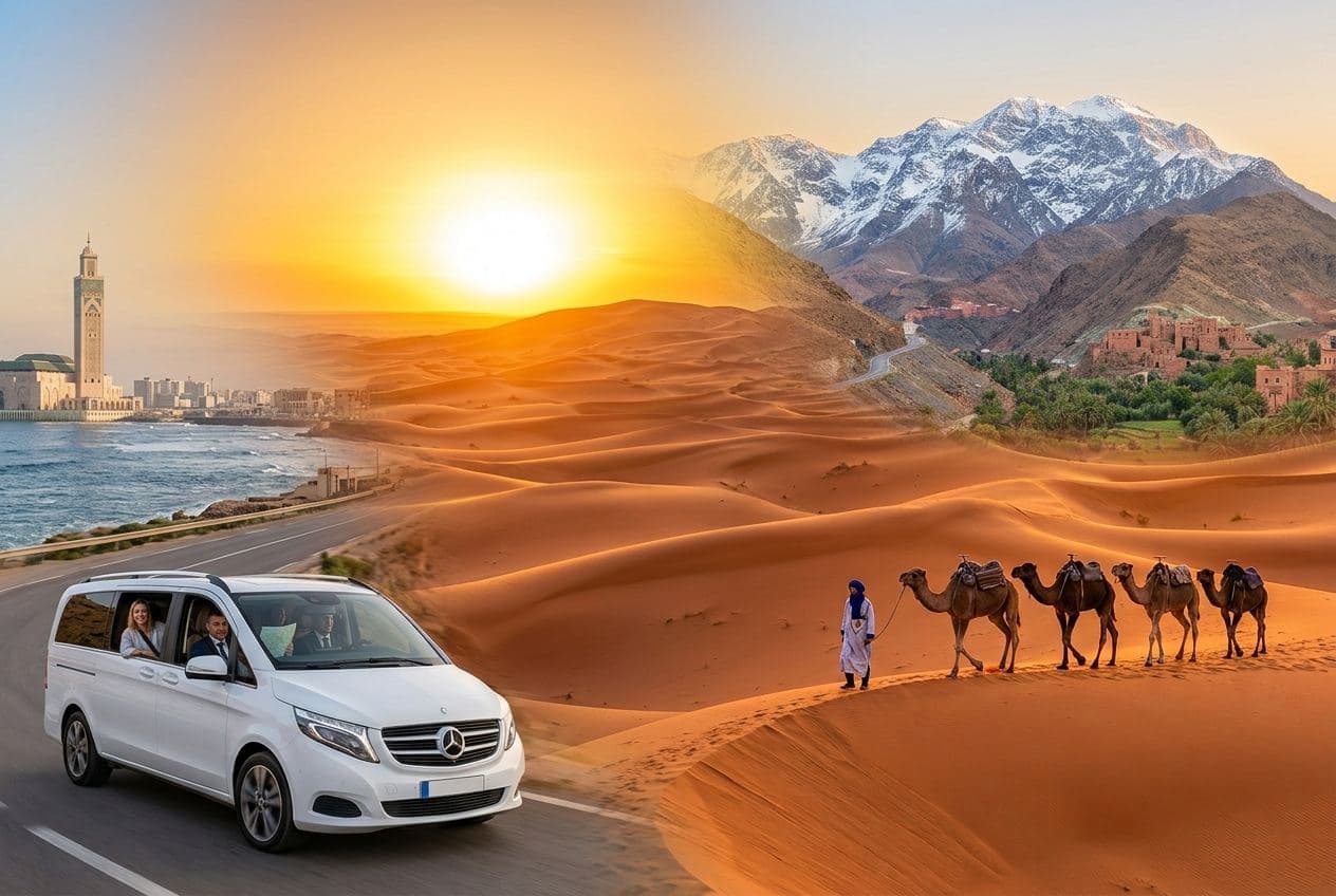 Tour di 8 giorni da Casablanca a Marrakech via Sahara
