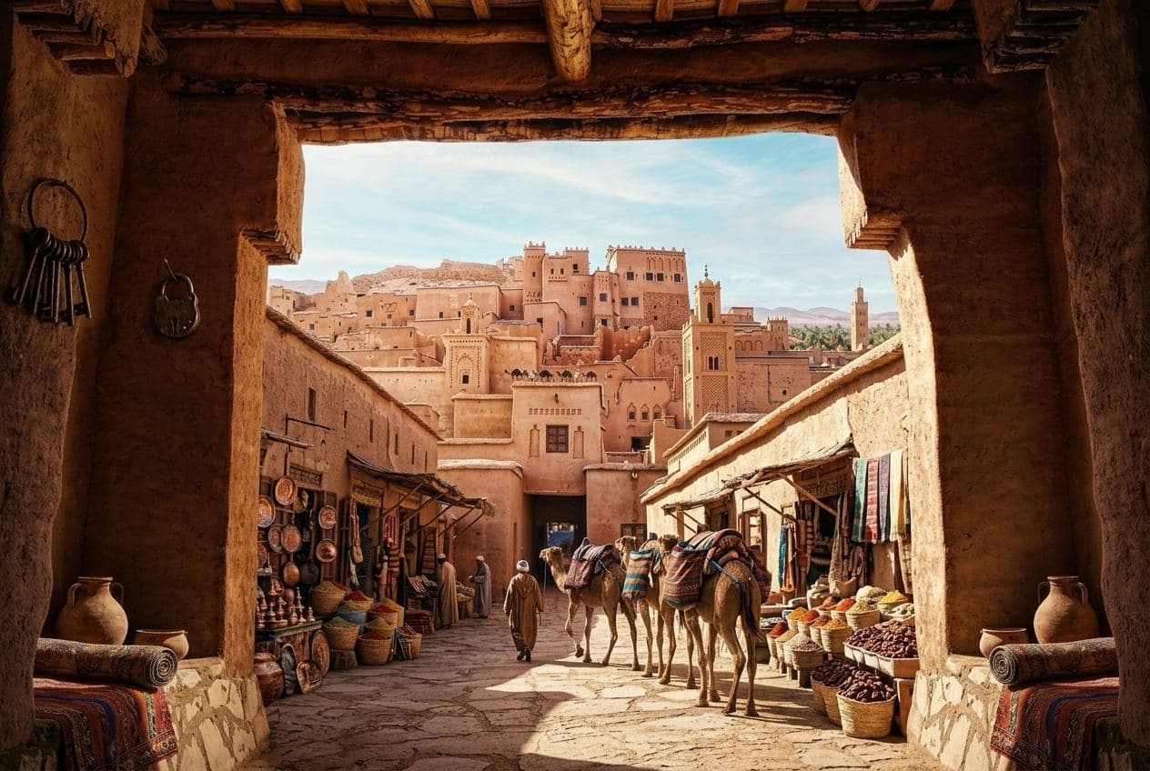 Marrakech → أيت بنحدو